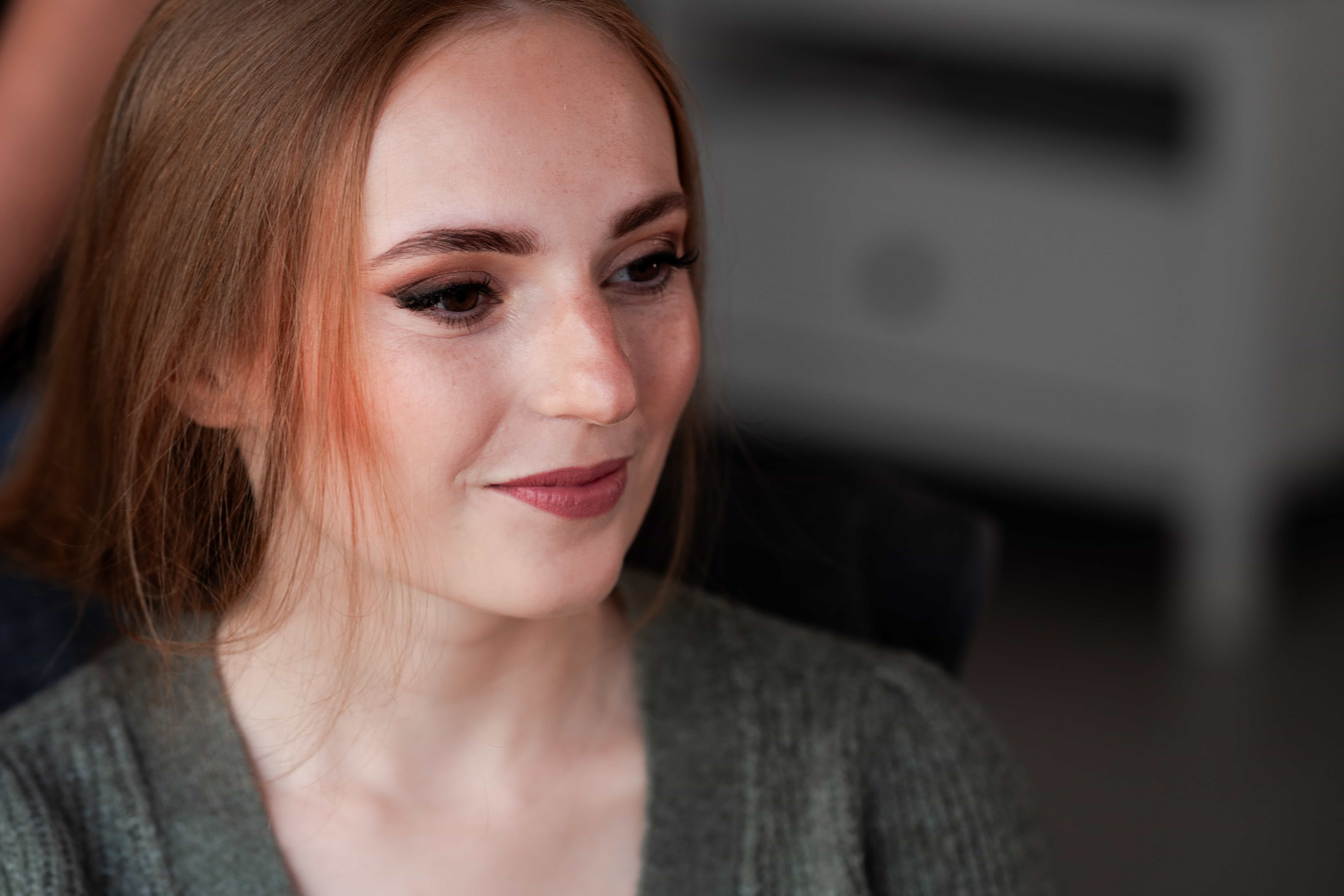 Hochzeitsfotograf Marie & David – Brautpaar-Porträt im Tageslicht